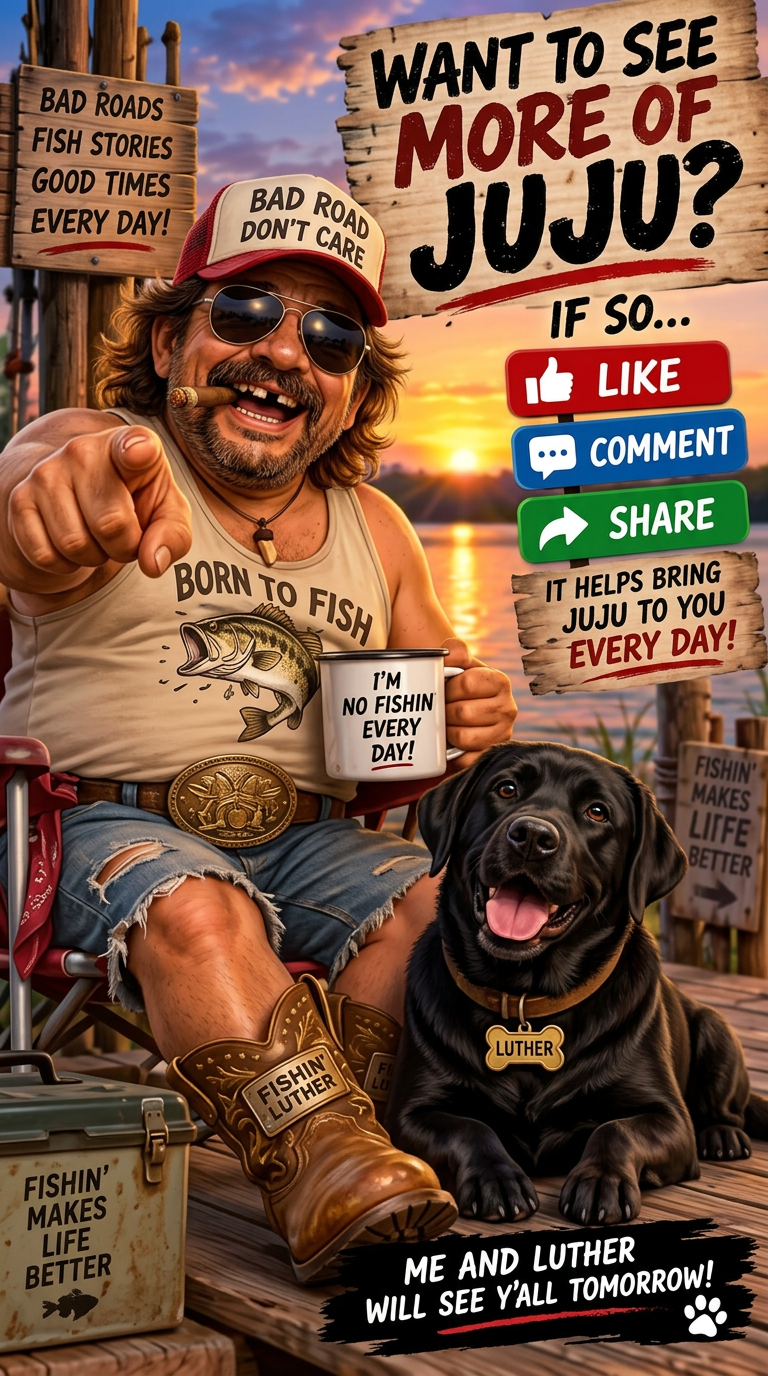 Like, comment and share with Bad JuJu and Luther